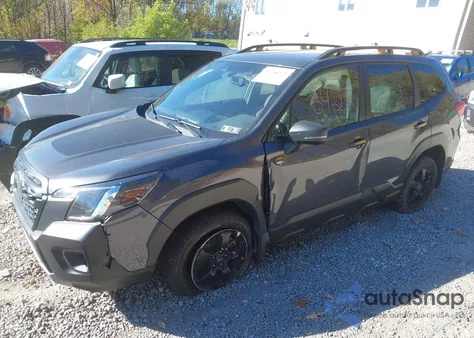 2023 Subaru Forester Wilderness из США, поврежденный, VIN JF2SKAMC3PH421477